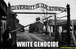 stopwhitegenocide:  Anti-Whites say there should be no White Countries ✓Anti-Whites say there should be no White Towns ✓Anti-Whites say there should be no White Neighbourhoods ✓Anti-Whites say there should be no White Schools✓Anti-Whites say there
