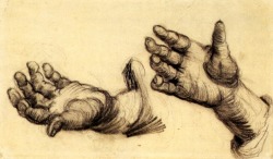 vincentvangogh-art: Two Hands Vincent van