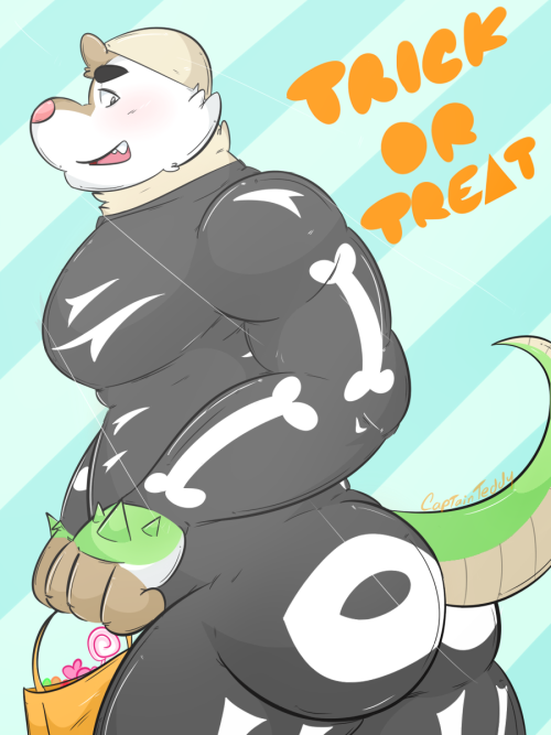 thecaptainteddy:  Late thot-o-ween thingy~