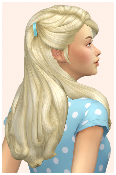 wondercarlotta:  Candice Hair I used the barrette overlay by @simlaughlove . You can find it ➪ HERE 