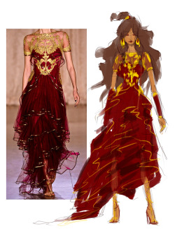 abrza:  whimsicalmela:  abrza:   Okay, so please excuse my poor attempt at fashion design art but when I saw this dress going around, just- Katara. In it. Yes? I’m not the only one who IMMEDIATELY saw this? No? Okay. Good.   i don’t know…. Zuko