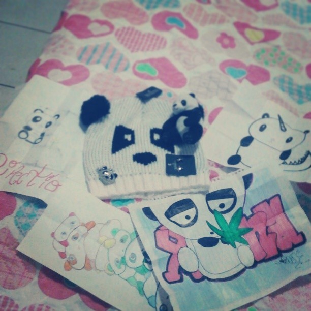Me preguntaron que si me gustan los pandas y les dije bitch please los amo *-*	#instapanda