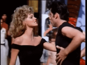 firstloveisforeverremembered:   John Travolta And Olivia Newton John (my gifs) Source:
