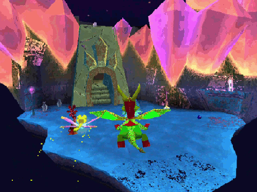 superbonusround:  Spyro: Year of the Dragon → Crystal Islands corruption super