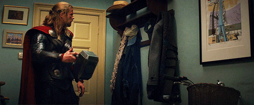 dontyoucallyourhusbanddaddy:  #polite thor  #good houseguest thor  #tidy thor