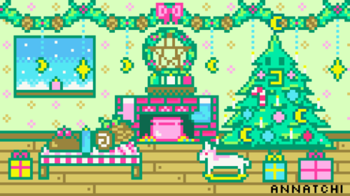anna-mao: Made these witchy Tamagotchi wallpapers for Yule &lt;3  Took a lot of time to mak