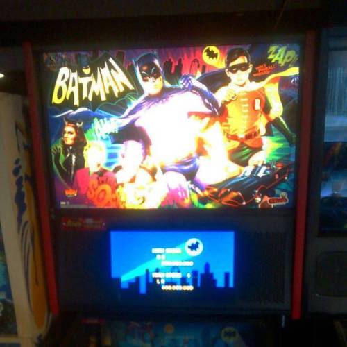 I’m celebrating the legacy of Adam West by playing Batman Pinball in Northside. #batman #adamw