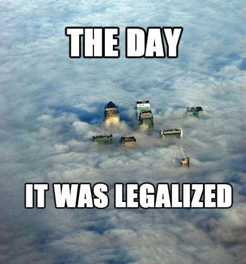 spaceandweed:  The Day It Was Legalized Worldwide