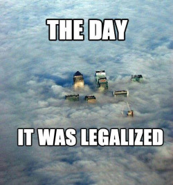 Spaceandweed:  The Day It Was Legalized Worldwide