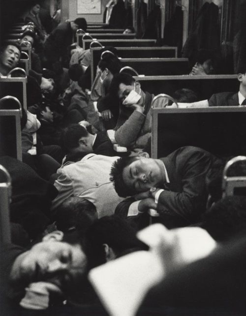 loverofbeauty: Early Morning Train, Japan  (1964)