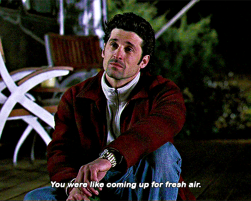 ♡ ULTIMATE SHIPS MEME ♡ : Quotes [3/10] ↳ Derek Shepherd & Meredith Grey, Grey’s Anatomy 2.18