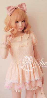 aishite-angel:  Lacy Dress Top from SpreepickyPlease do not remove caption!