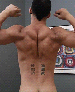 this-bi-guy:  "Topher DiMaggio -- ExtraBigDicks.com" -- Gif Editor: @Dangelo_Young
