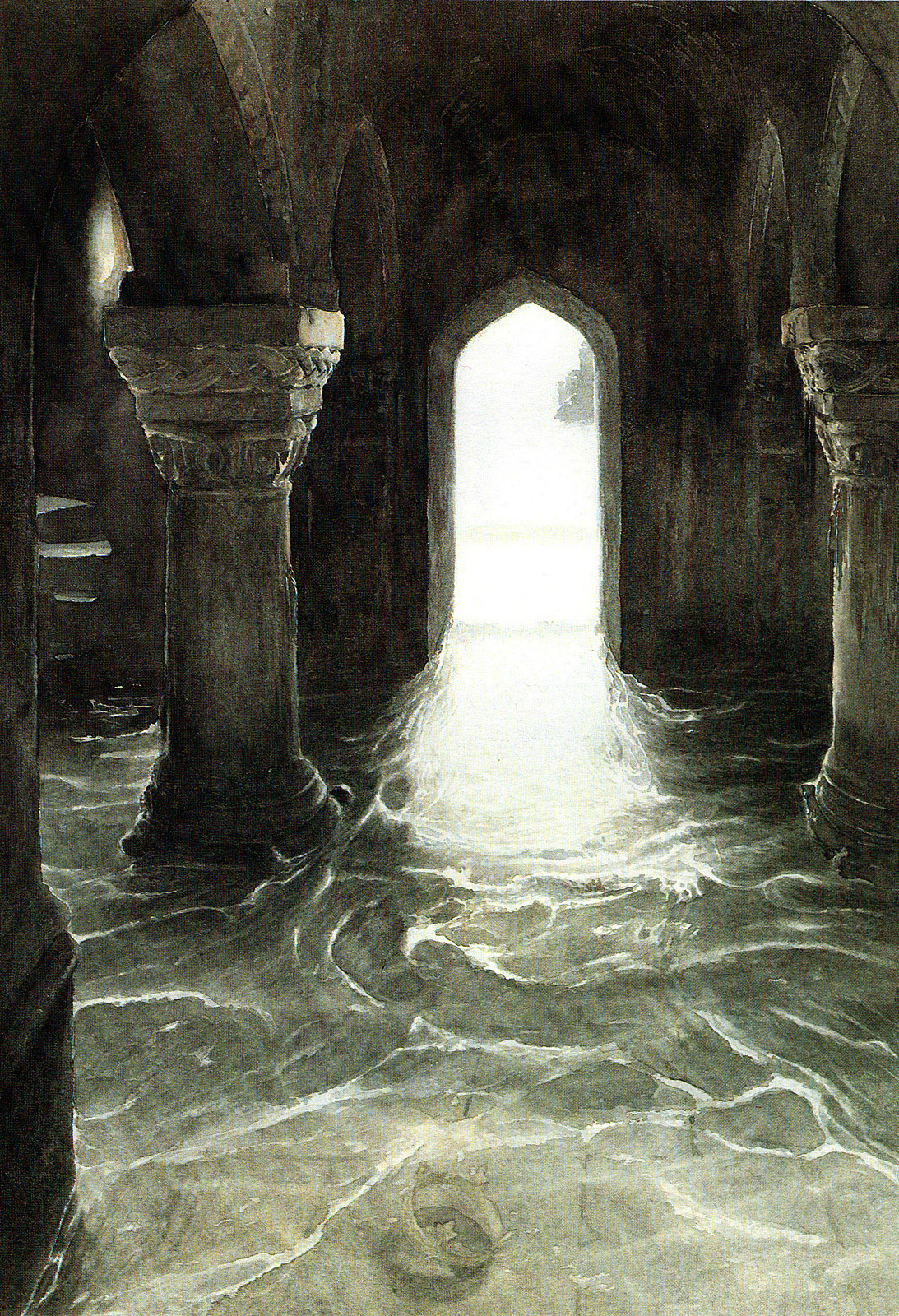meanwhilebackinthedungeon:  — Alan Lee  Cantref y Gwaelod
