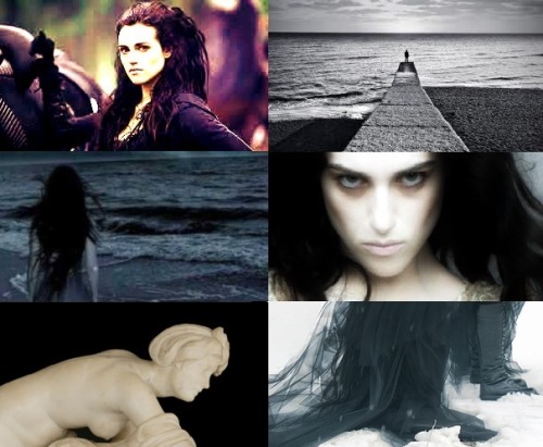 bloodcherrylips:Katie McGrath; Thetis. Greek mythology 3/? Her face glowed, the white-blue of the fl