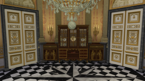 - Louis XVI Furniture -I was working on a version of Chateau de Chantilly and realized i needed some