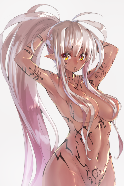 deluxe-ury:  えるふっぱい | DELUXE巛 #pixiv http://www.pixiv.net/member_illust.php?illust_id=53685215&mode=medium