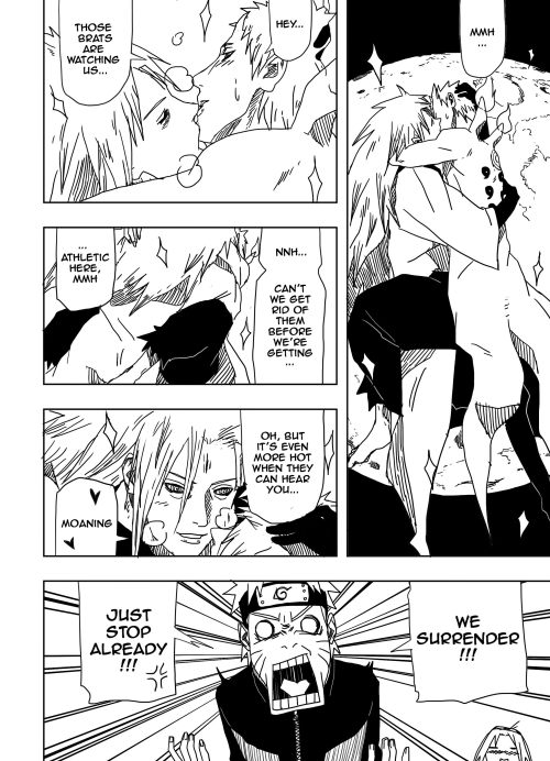 hachimitsubani:  Just a short funny page （*/ω＼*）fufu