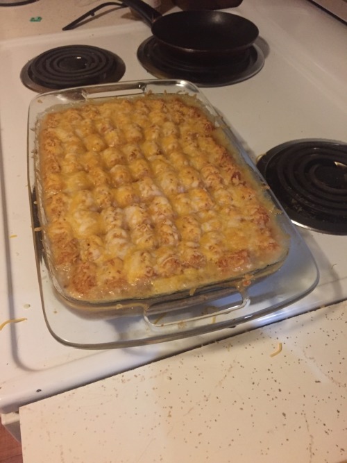 Worked on my day off and made some extra money with my on call job, and made some dinner , now relaxing and watching The Ranch