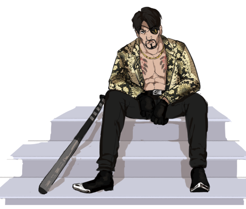 klmmcqueen:giveaway art 2, majima from yakuza for @valeriannnn !!! 