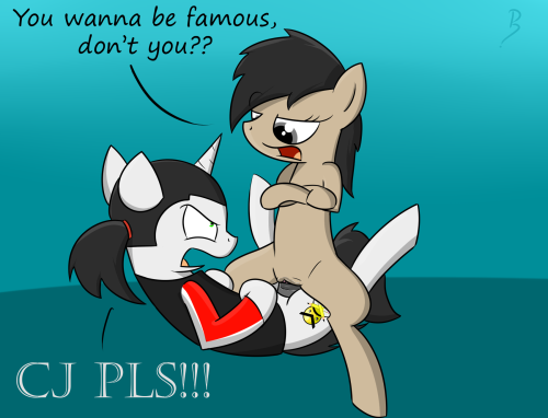 pj-nsfw:  Well, this filly  wants to be recognized by his art, so I giving him and his R63 a little help, also, meet my R63 mod: CJ Genderswap…genderswap everywhere…  xD