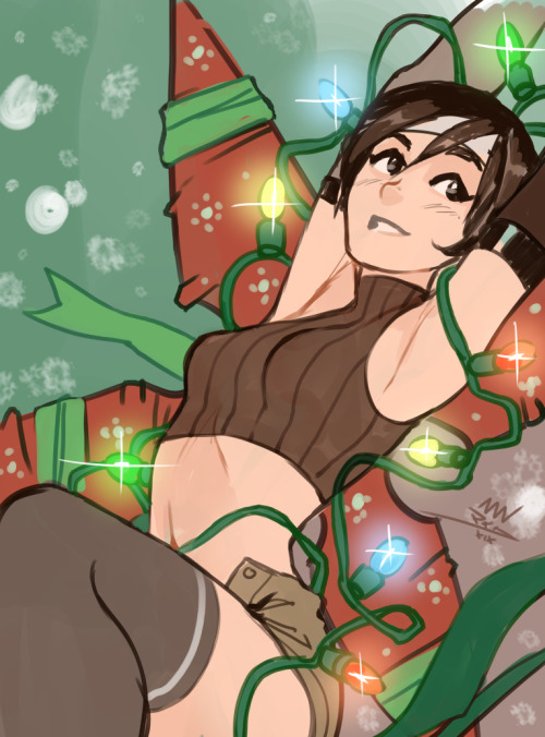 vashito:  Merry Christmas Yuffie!