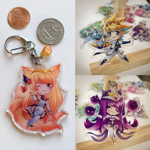 I opened an etsy store :oFirst item up are these star guardian keychains. I worked so hard on these 