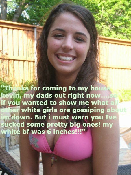 soupforit:  That moment when a black cock virgin thinks she knows about big cocks.