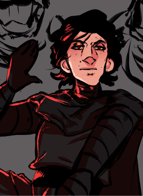 jespkii: cropped wip of calendar boy kylo but it’s taking me forever to finish ( * ಥ ⌂ ಥ * )