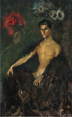 Leonor Fini - L’homme aux masques