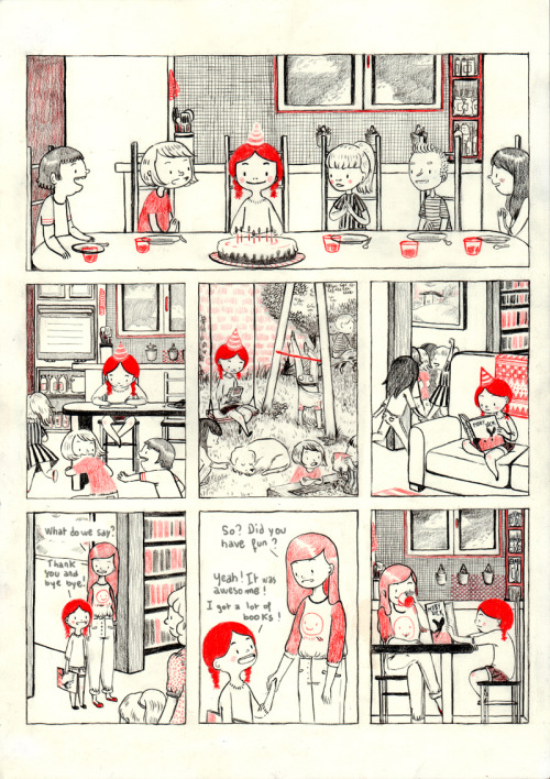 heyluchie:My comic; “Introversion” is finished! Please go to the main page of my blog to read it in 