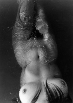 massiveobjectmoon:  Lucien Clergue, Nude at the Sea, Camargue, 1958  
