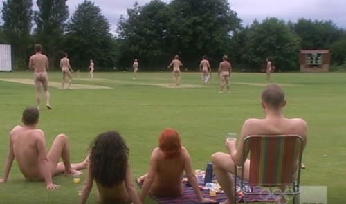 Naked cricket.  Perfect for the Bank Holiday Weekend.