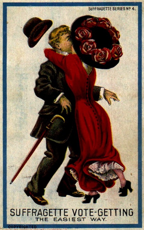 heyitspj:leadhooves:skaletal:tetradroid:darksilenceinsuburbia:Postcards from the Suffragist EraInter