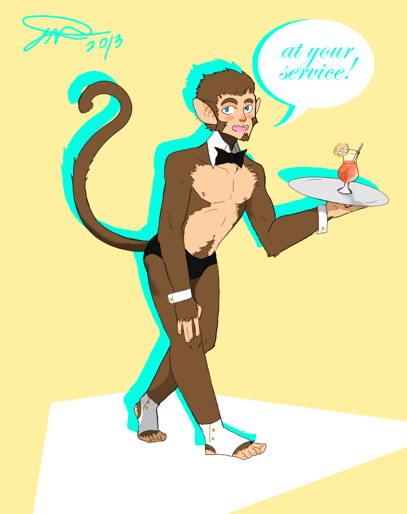 ewisthisyiff:  I have this thing where I would like to be someone’s butler and
