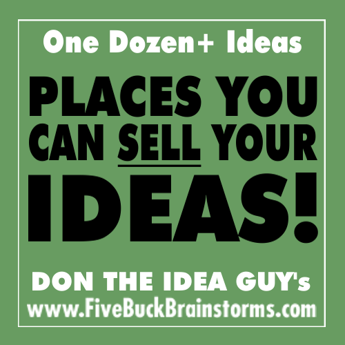 The only question I get asked more than “how do I come up with more ideas?” is “where can I sell my ideas?” – and these two questions couldn’t be further apart.The answer to the first question is all about efforts and exercises to produce creative...