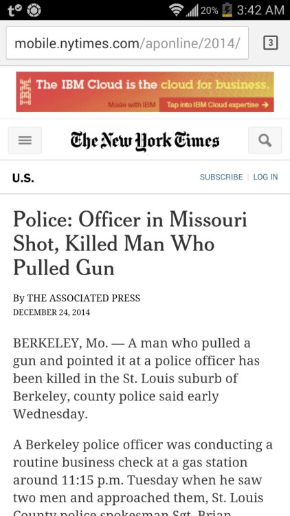 notthestatue:  Fuck you AP and The New York Times. Witnesses stated there was no gun  There was no gun.