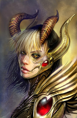 awesomedigitalart:the angelus top cow by nebezial