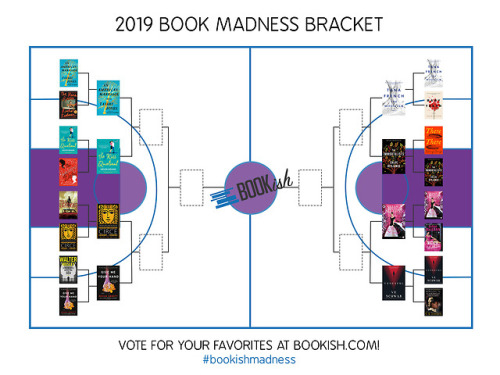 The results are in! The Book Madness Round One bracket winners are…