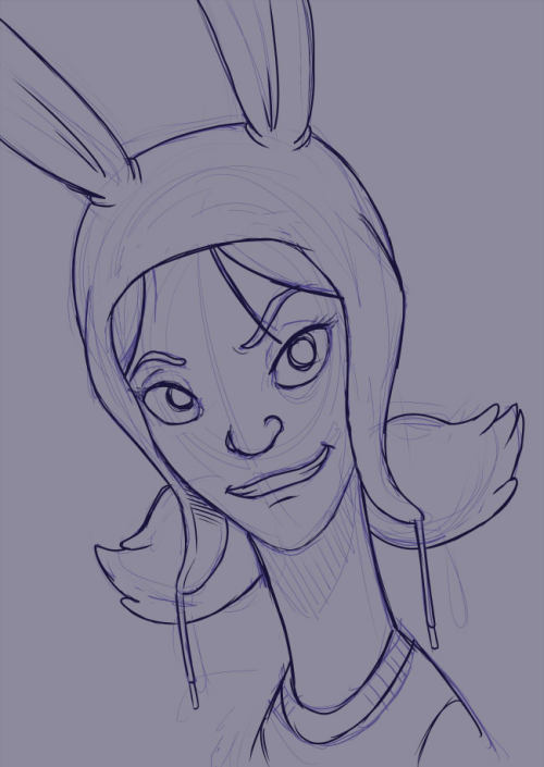 Louise Belcher from Bob’s Burgers. 