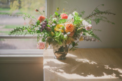 Janeinthewoods:  Gorgeous Backyard Bouquet By The Green Dandelion // ©Jane In The