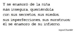 A veces duele, a veces no.❤