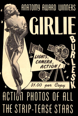 Anatomy Award Winnersdixie Evans Adorns The Cover Of: “Girlie Burlesk”.. Published