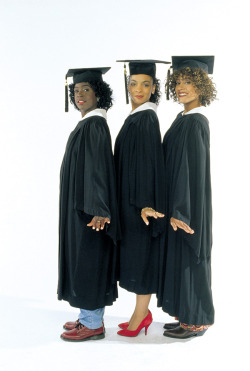 -imaginarythoughts-:  groove-theory:   A Different World Graduation Pics   Ron didn’t graduate
