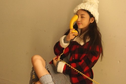 sweethara: Hara photoshooting for ‘Banana Crazy’ (source / via)