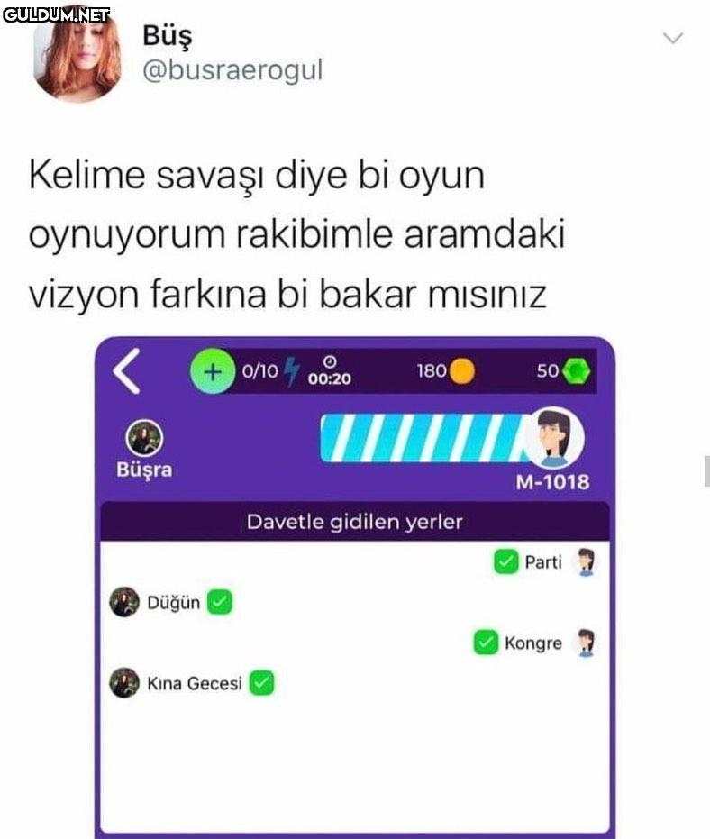 kendimi gördüm Büş...