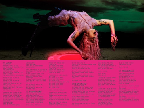 stupidl0ve: UHQ: Chromatica Booklet ½.