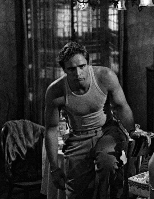 MARLON BRANDOin A Streetcar Named Desire (1951)