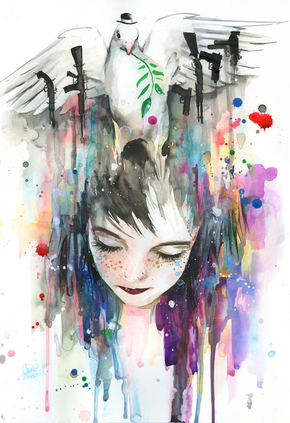 lohrien:  Illustrations by Lora Zombie