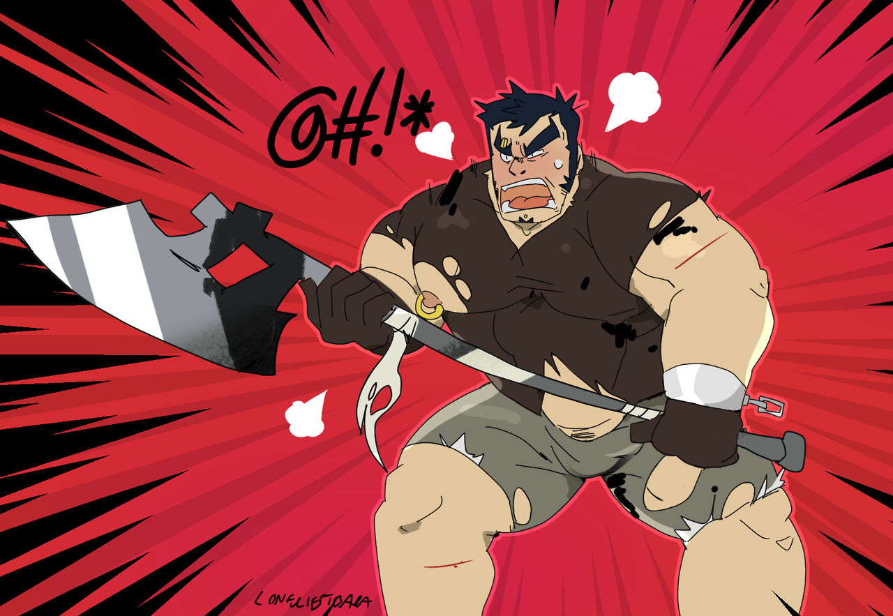 loneliest-bara: my half of an art rrade with @hokawazu ! patreon.com/loneliestbara